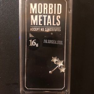 NWT 16g star triplet barbell